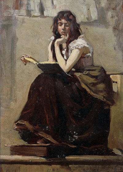 Schoolgirl by Giuseppe Vizzotto Alberti