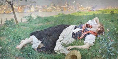 The Wild Thistle by Giuseppe Vizzotto Alberti