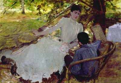 In the Hammock II by Giuseppe de Nittis