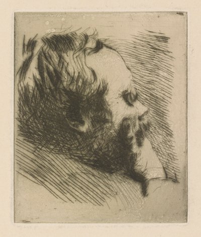Portrait of Edgar Degas by Giuseppe de Nittis