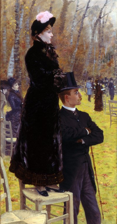 The Races at Auteuil by Giuseppe de Nittis