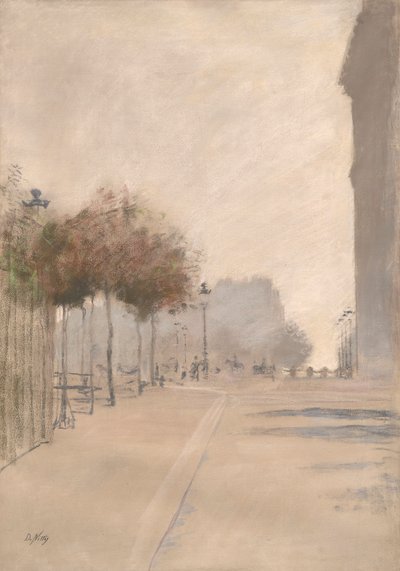 View of Paris by Giuseppe de Nittis