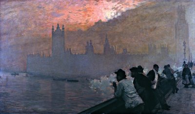 Westminster by Giuseppe de Nittis
