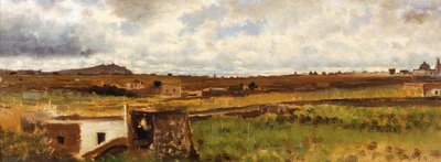 Landscape by Giuseppe or Joseph de Nittis