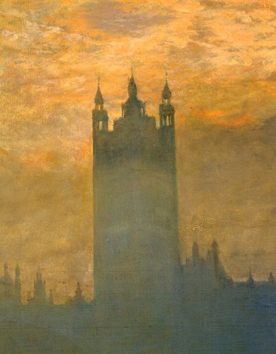 Westminster by Giuseppe or Joseph de Nittis