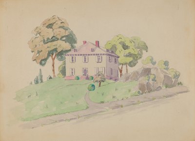 Lenrert Estate, c. 1936 by Gladys Cook