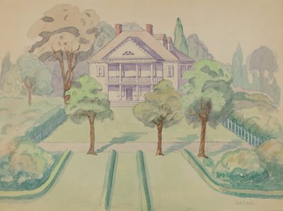 The Bowery House by Gladys Cook