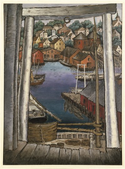 Gloucester Harbour by Glenn O Coleman