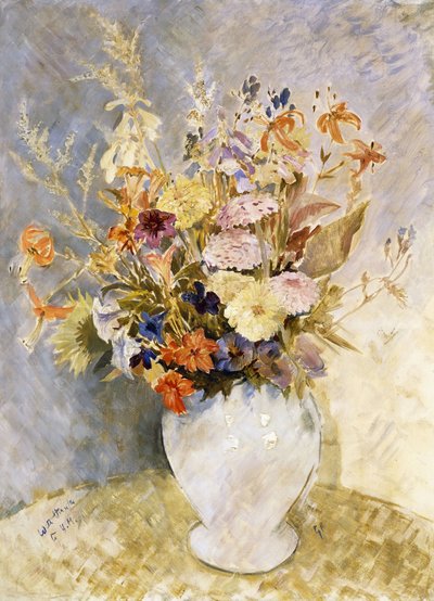 Mixed Flowers by Glyn Warren Philpot