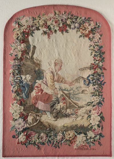 Fire Screen Panel by Gobelins Jacques Neilson