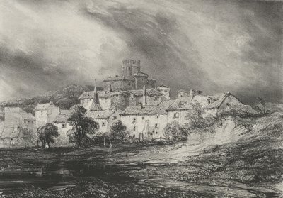 Château de Pont-Gibaud by Godefroy Engelmann