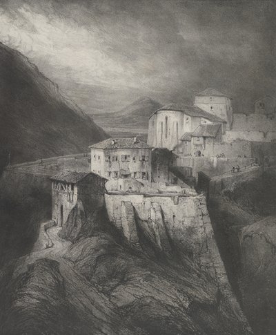 Eglise Saint Jean, Thiers by Godefroy Engelmann