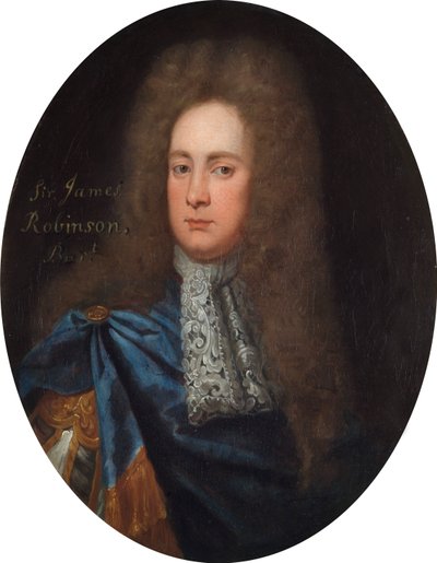 Sir John Robinson by Godfrey (after) Kneller