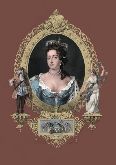 Anne Queen of Great Britain by Godfrey Kneller