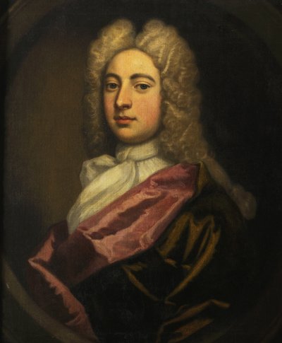 Portrait of a Gentleman by Godfrey follower of Kneller