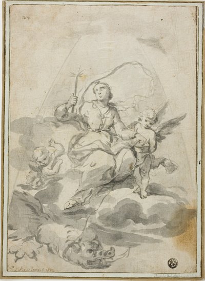 Saint Margaret by Godfried Maes