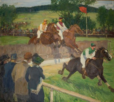 Horse Racing by Gosta von Hennigs