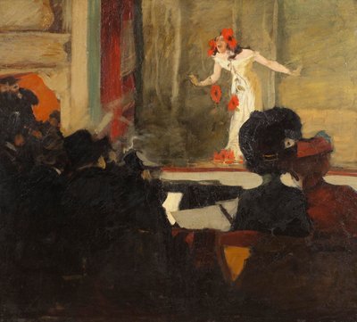 Music-Hall Scene, c.1900 by Gosta von Hennigs