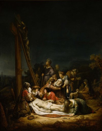 The Lamentation over Christ by Govaert Flinck
