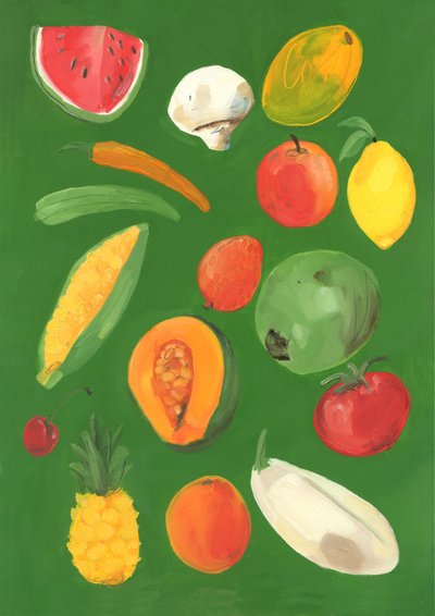 Fruit, 2013 by Grace Helmer