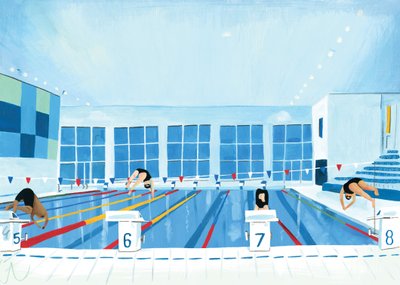 Lewisham Pool, 2015 by Grace Helmer
