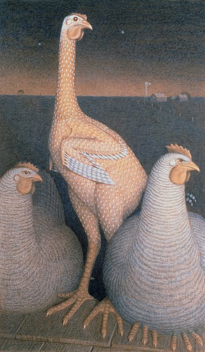 Adolescence by Grant Wood