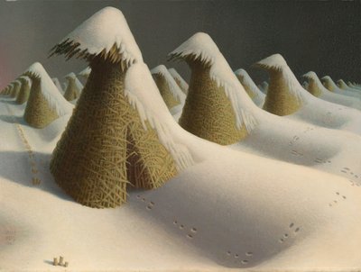 January by Grant Wood