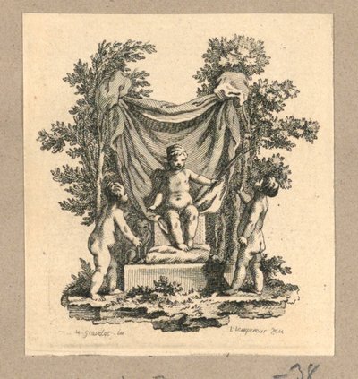 A Boy as Judge by Gravelot