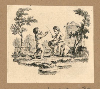 Children Playing by Gravelot