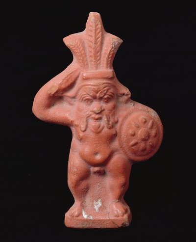 Statuette of the Egyptian Household God Bes by Greco Roman
