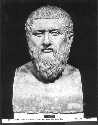 Bust of Plato by Greek