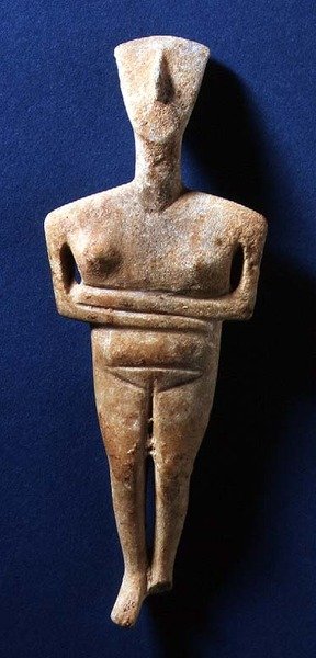 Cycladic Figurine, Naxos by Greek