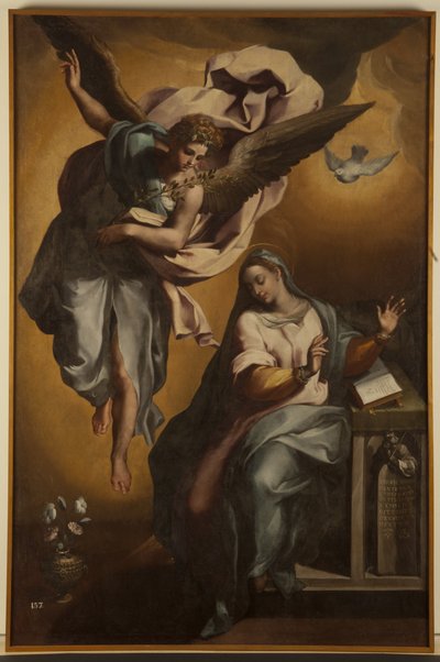The Annunciation of Mary by Gregorio Martínez