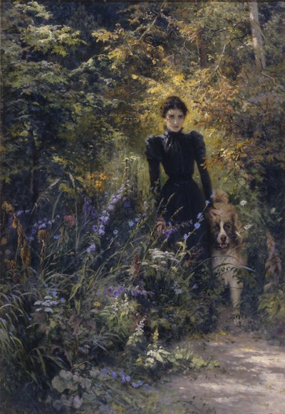 We are Deserted, 1899 by Grigori Grigorievich Mjasoedov