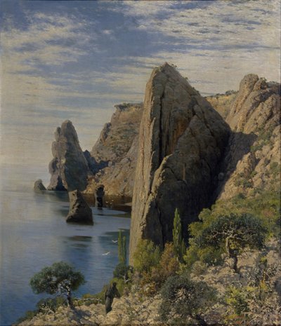 Rocks by Grigori Grigoryevich Myasoedov