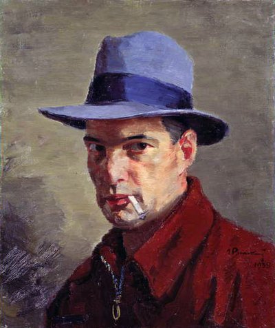 Self Portrait by Grigory Grigorievich Ryazhsky