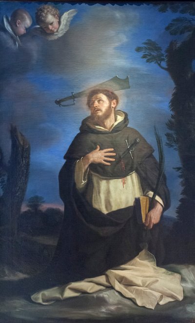 St Peter of Verona by Guercino (1591 1666)