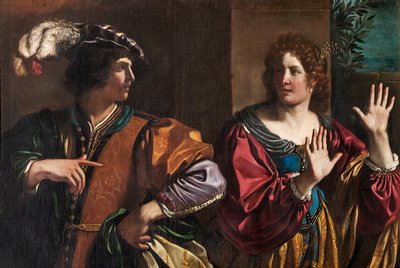 Amnon and Tamar by Guercino