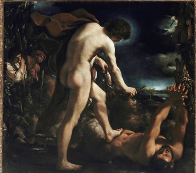 Apollo and Marsyas by Guercino