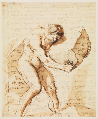 Sisyphus by Guercino
