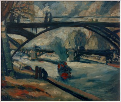 Seine Bridges in Paris by Götz von Seckendorff