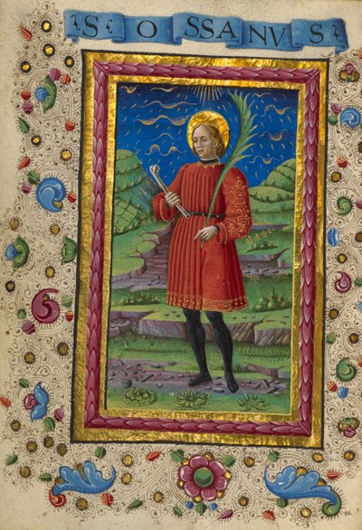 Saint Ossanus by Guglielmo Giraldi