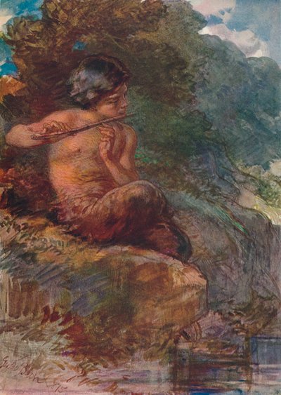 The Infant Pan by Guido Bach