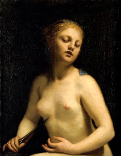 The Death of Lucretia by Guido Cagnacci