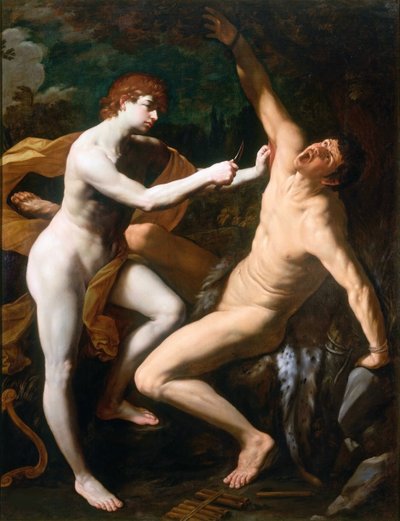 Apollo and Marsyas, ca 1625 by Guido Reni