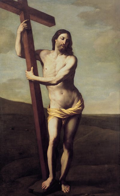 Christ Embracing the Cross by Guido Reni
