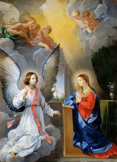 The Annunciation by Guido Reni