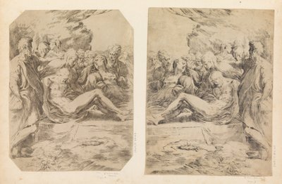 Entombment by Guido Reni