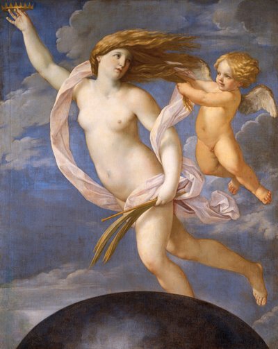 Fortune Being Restrained by Love by Guido Reni