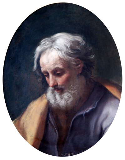 Head of St Joseph by Guido Reni